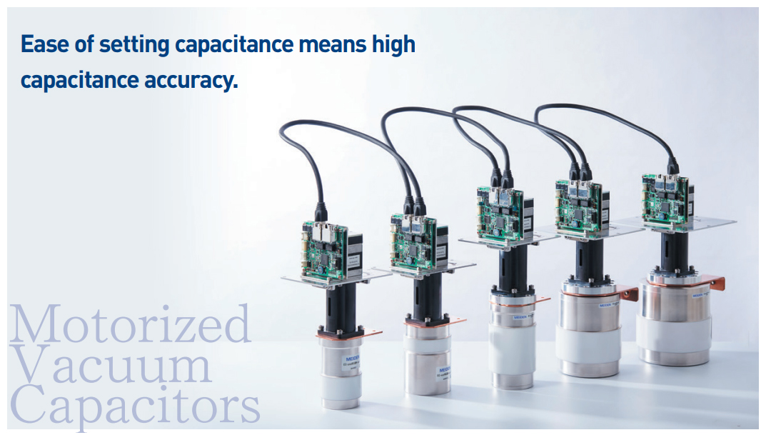 Motorized Vacuum Capacitors