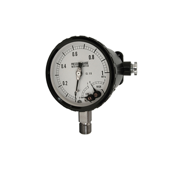 Pressure Gauge with Microswitch