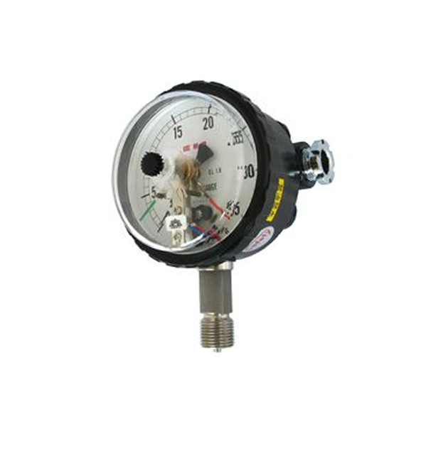 Pressure Gauge with Pointer Contact Point